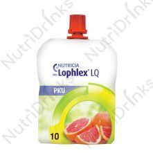 PKU Lophlex LQ10 Juicy Citrus (60x62.5ml) - 3 DAY DELIVERY