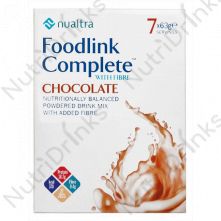 Nualtra Foodlink Complete Powder Chocolate With FIBRE (7 x 63g)