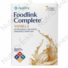 Foodlink Complete Compact Vanilla Powder (7 x 57g)