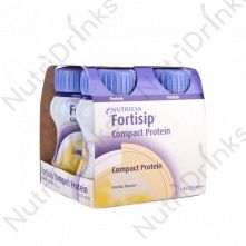 Fortisip Compact Protein Vanilla  ( 4 x 125ml)