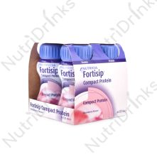 Fortisip Compact Protein Strawberry ( 4 x 125ml)