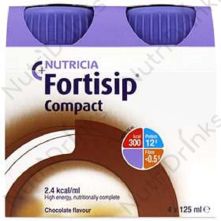 Fortisip Compact Chocolate ( 2 x 4 x 125ml) - EXP 14/05/2024 - SPECIAL OFFER

