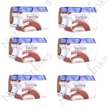 Fortisip Compact Chocolate SPECIAL OFFER - 6 Pack (4x125ml – 24 bottles)