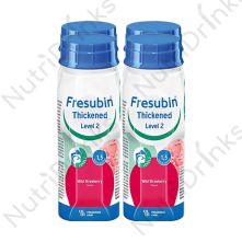 Fresubin Thickened Level 2 (Stage 1) Milkshake Strawberry