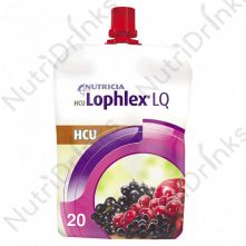 HCU Lophlex LQ 20 Juicy Berry Drink Pouch (30 x 125ml) (3 DAY DELIVERY)
