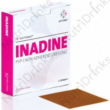 Inadine 9.5x9.5cm (10 Dressings) P01491