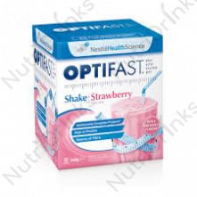 Optifast Shake Milkshake Strawberry (53g x 12) *2 Day Delivery