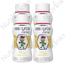 Nestle Resource Junior Vanilla Milkshake (4 x 200ml) - EXP 10/06/2024 - SPECIAL OFFER