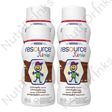 Nestle Resource Junior Chocolate  Milkshake(4 x 200ml)