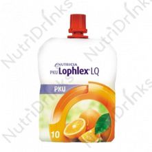 PKU Lophlex LQ10 Juicy Orange (60x62.5ml) - 3 DAY DELIVERY