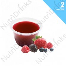 HYDRA FRUIT RED FRUITS STAGE 2 (custard) consistency + Sweetener) 125ML (24 Pots)