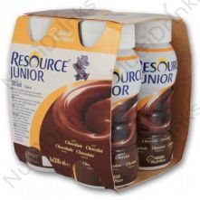 Nestle Resource Junior Chocolate  Milkshake(4 x 200ml)