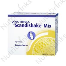 Scandishake Mix Powder Banana (85g x 6)