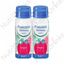 Fresubin Thickened Level 3 (Stage 2) Milkshake Strawberry (4 x 200ml)