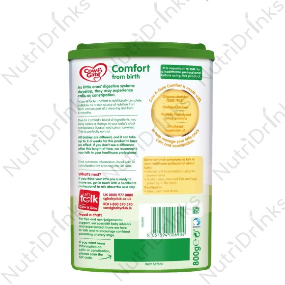 Anti Reflux Cow And Gate Comfort Milk Cow Gate Comfort Milk Powder