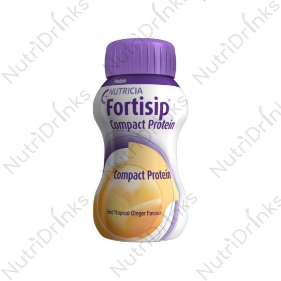 Buy Fortisip Compact Protein Hot Tropical Ginger ( 4 x 125ml) online