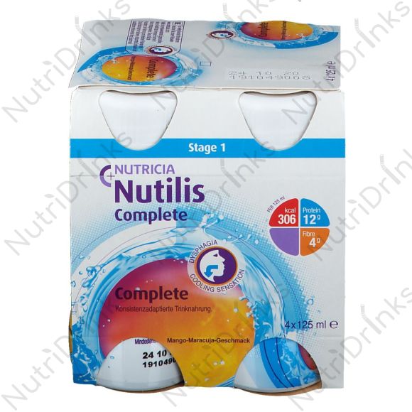 Buy Nutilis Complete Level 3 Mango (4 x 125ml) (Stage 1) online