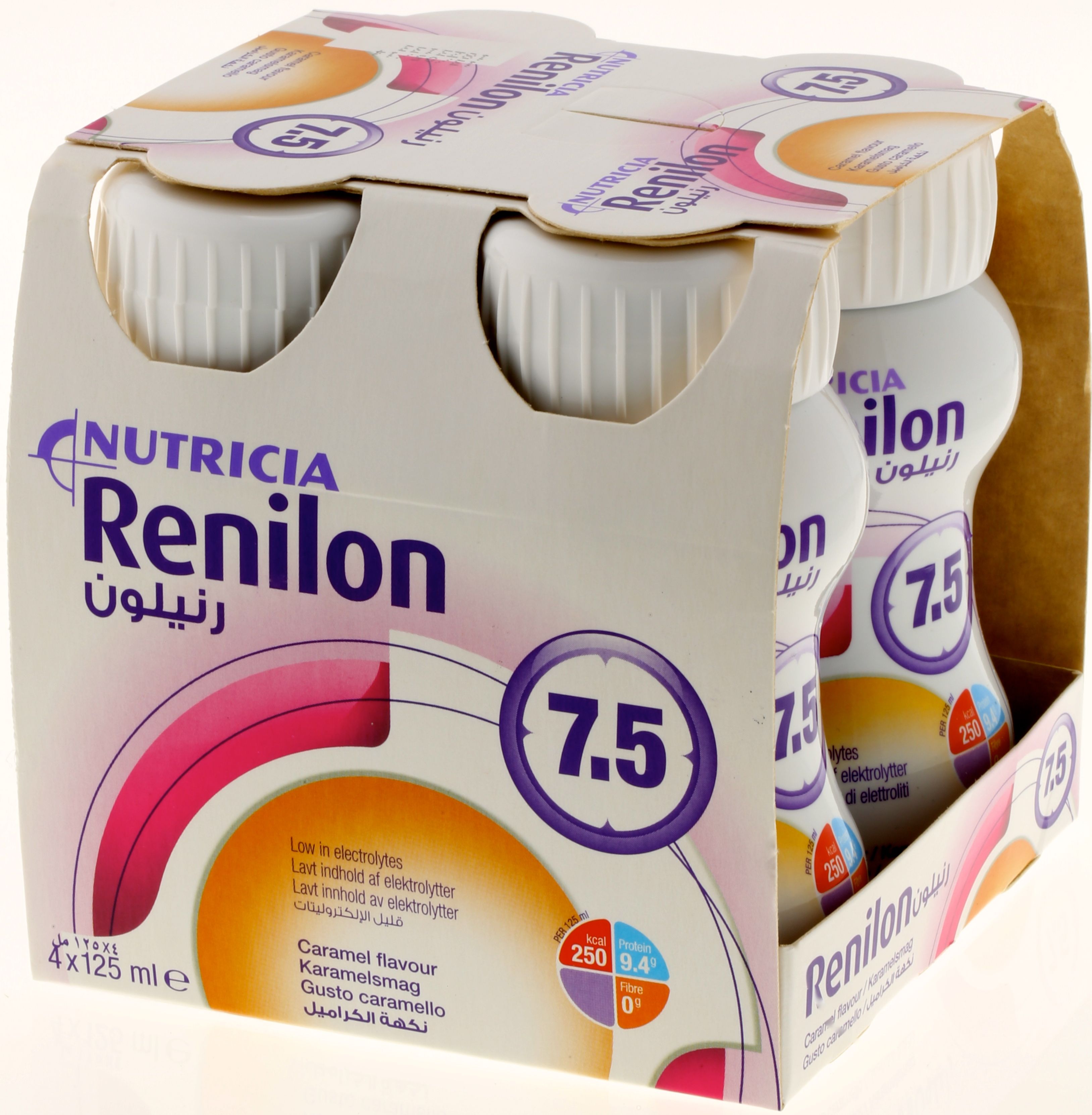 Buy Renilon 7.5 Caramel(4x125ml) - 3 Day Delivery online, - Nutri Drinks