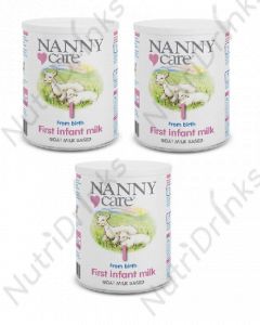NANNYcare First Infant Milk Triple Pack (400g)