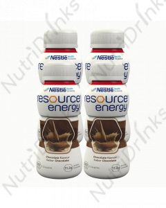 Nestle Resource Energy Chocolate (4 x 200ml)