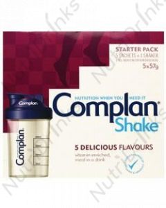 Complan Milkshake Powder Starter Pack (5x57g)
