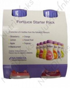 Fortijuce Starter Pack Juice Style  (4x 200ml)
