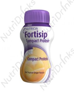 Fortisip Compact Protein Hot Tropical Ginger ( 4 x 125ml)