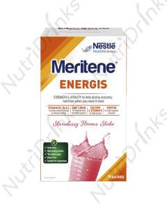 Meritene Energis Strawberry Milkshake ( 15 x 30g )
