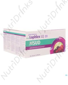 MSUD Lophlex LQ 20 Juicy Berries Drink Pouch (30 x 125ml) (3 DAY DELIVERY)