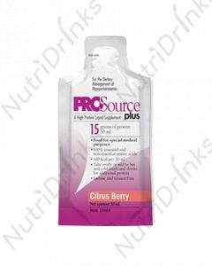 ProSource Plus Citrus Berry Flavour (100 x 30ml sachet case)