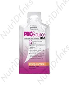 ProSource Plus Orange Crème Flavour (100 x 30ml sachet case)