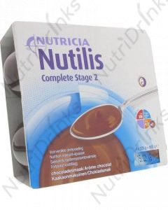 Nutilis Complete Creme Level 3 Chocolate (4 x 125 g) (Stage 2)