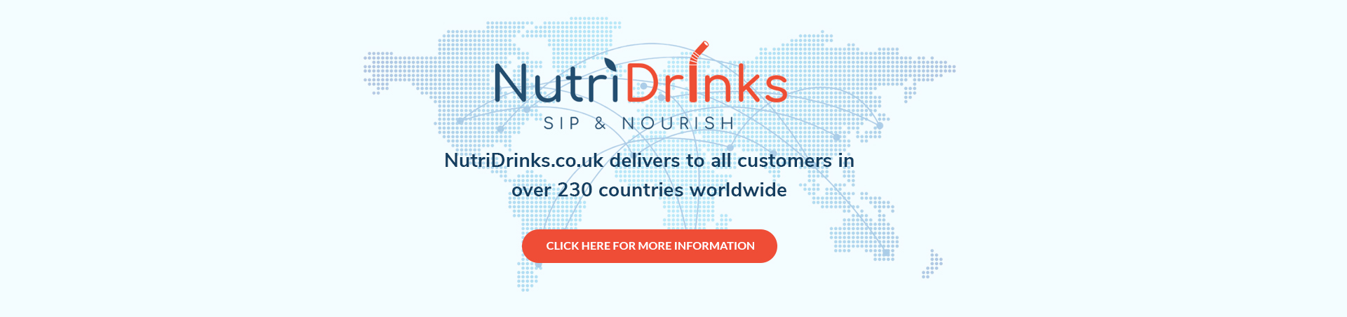 International Delivery Service with NutriDrinks.co.uk