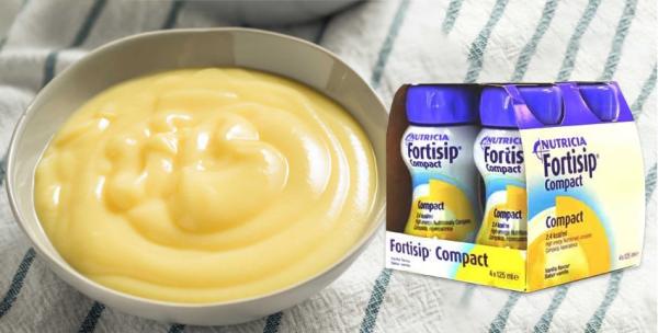 Custard Recipe - Fortisip / Fortisip Multi Fibre / Fortisip Compact Vanilla