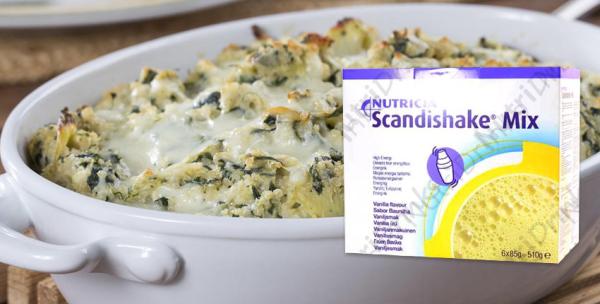 Scandi Spinach Casserole - Scandishake Vanilla