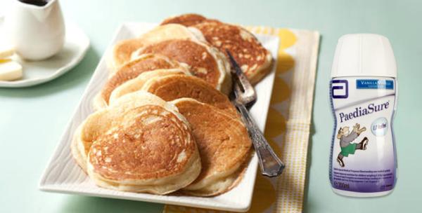 Eager Elephant's Pancakes (Makes Approx. 18 Pancakes) - Paediasure Vanilla flavour