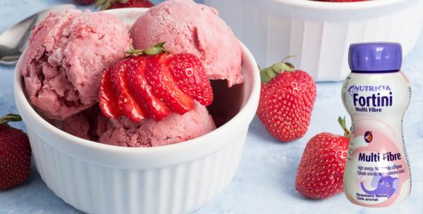 Strawberry Ice Cream - Fortini Strawberry