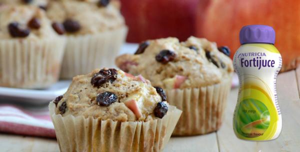Apple and Raisin Muffins Recipe - Fortijuce Apple
