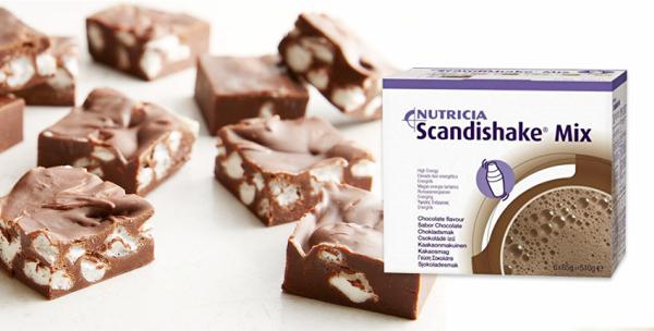 Scandi Marshmallow Fudge - Scandishake Chocolate