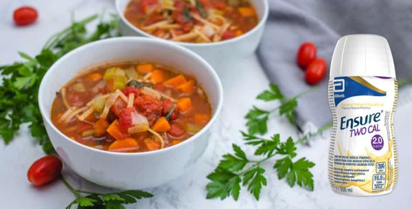 Minestrone Soup (serves 4) - Ensure TwoCal Neutral