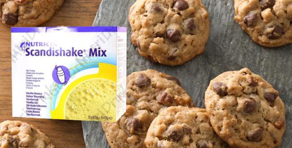 Scandi Chocolate Chip and Pecan Cookies - Scandishake Vanilla