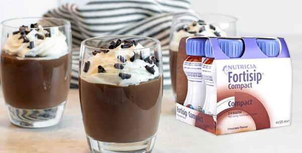 Easy Chocolate Pudding Recipe - Fortisip Caramel or Chocolate